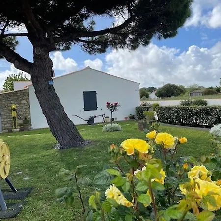 Maison Confortable Noirmoutier Pour 6 Pers, Jardin Cloture - Fr-1-823-11 Feriehus Barbâtre
