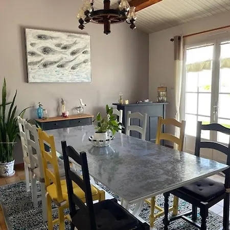 Maison Confortable Noirmoutier Pour 6 Pers, Jardin Cloture - Fr-1-823-11 Feriehus Barbâtre